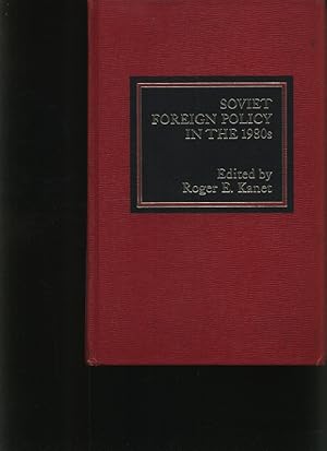 Bild des Verkufers fr Soviet foreign policy in the 1980s zum Verkauf von Antiquariat Bookfarm