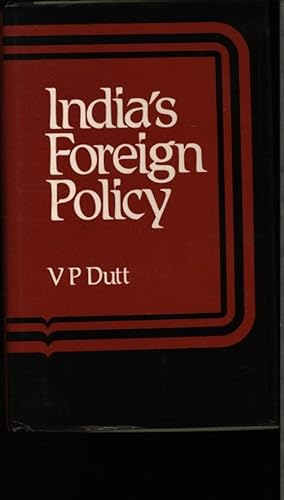 Bild des Verkufers fr India's foreign policy. zum Verkauf von Antiquariat Bookfarm