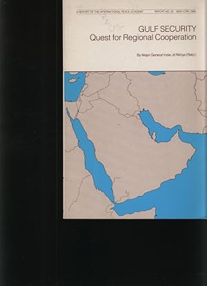 Immagine del venditore per Gulf security Quest for regional cooperation venduto da Antiquariat Bookfarm