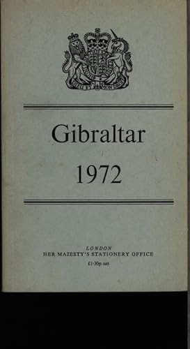 Image du vendeur pour Gibraltar. Report for the year. mis en vente par Antiquariat Bookfarm