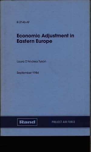 Seller image for Economic adjustment in Eastern Europe. for sale by Antiquariat Bookfarm