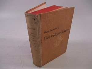 Bild des Verkufers fr Der Volksverchter. zum Verkauf von Antiquariat Bookfarm