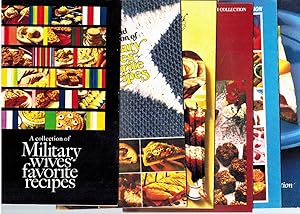 Bild des Verkufers fr Military Wives Favorite Recipes Collections 1-6 , Set of 6 Books zum Verkauf von Z-A LLC