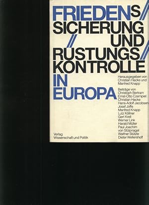 Seller image for Friedenssicherung und Rstungskontrolle in Europa for sale by Antiquariat Bookfarm
