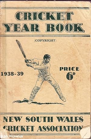 Cricket Year Book 1938 - 39