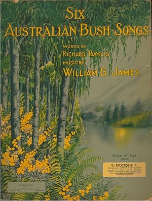 Imagen del vendedor de Six Australian bush-songs. a la venta por CorgiPack
