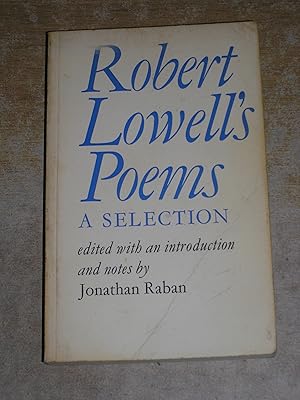 Seller image for Robert Lowell's Poems: A Selection for sale by Neo Books