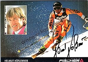 Original Autogramm Helmut Höflehner Ski /// Autograph signiert signed signee