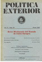 Seller image for Politica Exterior (breve Diccionario Del Tratado De Union europea) for sale by lisarama