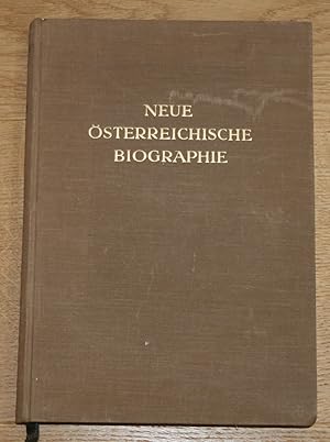 Immagine del venditore per Neue sterreichische Biographie: 1815-1918. [1. Abteilung - Biographien: VII. Band.], venduto da Antiquariat Gallenberger