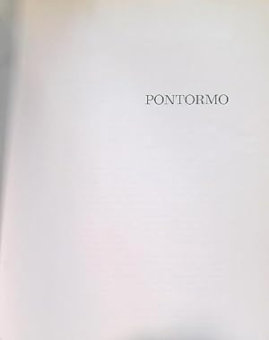 Bild des Verkufers fr Pontormo zum Verkauf von Librodifaccia