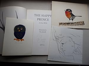 The Happy Prince by Oscar Wilde. Illustrated by Ota Janecek. * Signed by the artist: "Lucy Ota Ja...