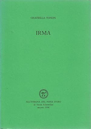 Image du vendeur pour Irma mis en vente par Studio Bibliografico Marini