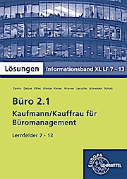 Bild des Verkufers fr Lsungen Informationsband XL LF 7-13 zum Verkauf von unifachbuch e.K.