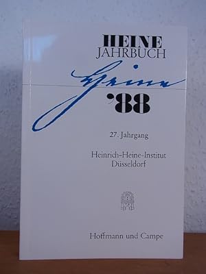 Bild des Verkufers fr Heine-Jahrbuch. 27. Jahrgang 1988 zum Verkauf von Antiquariat Weber