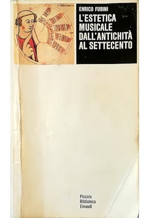 Seller image for L'estetica musicale dall'antichit al Settecento for sale by Libreria Tara
