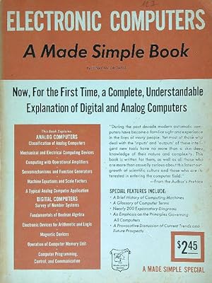 Seller image for Electronic computers. Made simple books for sale by Librodifaccia