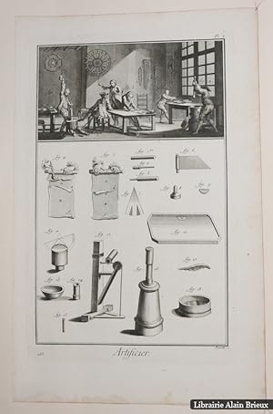 Immagine del venditore per Artificier : gravure venduto da Librairie Alain Brieux