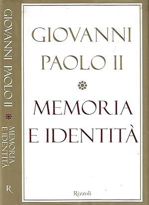 Memoria e identità Conversazioni a cavallo dei millenni