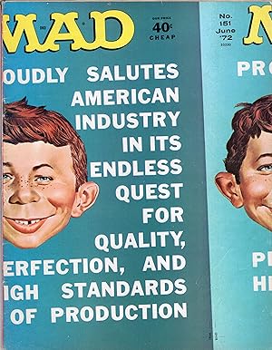 Seller image for MAD Magazine #151 - June, 1972 for sale by A Cappella Books, Inc.