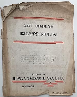 Art Display Brass Rules