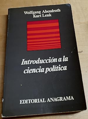 Immagine del venditore per Introduccin a la ciencia poltica. Traduccin Miguel Faber-Kaiser venduto da Outlet Ex Libris