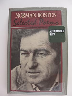 Seller image for Norman Rosten ( Signed) for sale by Leilani's Books