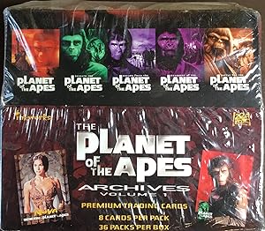 The PLANET of the APES ARCHIVES Volume 1 (One) Premium Trading Cards (Sealed Box)