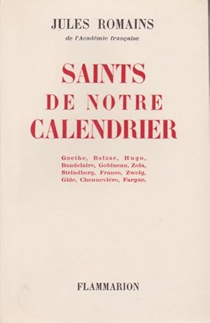 Saints De Notre calendrier. Edition Originale.