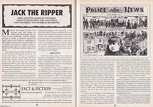 Imagen del vendedor de Jack The Ripper : Non-Fiction Works about the Infamous Murderer. This is an original article separated from an issue of The Book & Magazine Collector publication, 1993. a la venta por Cosmo Books