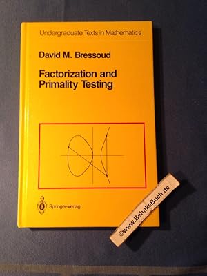 Seller image for Factorization and primality testing. Undergraduate texts in mathematics for sale by Antiquariat BehnkeBuch