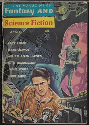 Seller image for The Magazine of FANTASY AND SCIENCE FICTION (F&SF): April, Apr. 1963 for sale by Books from the Crypt