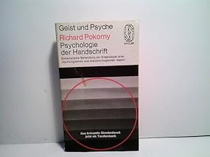 Bild des Verkufers fr Psychologie der Handschrift (Geist und Psyche). zum Verkauf von ABC Versand e.K.