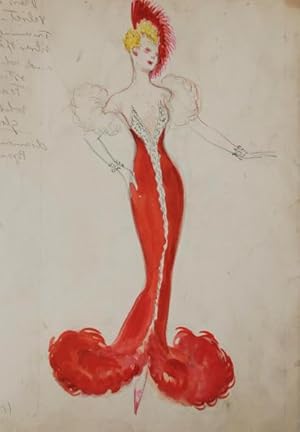 Imagen del vendedor de Red Evening Gown (ref #17) a la venta por Second Story Books, ABAA