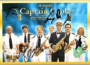 Bild des Verkufers fr Original Autogramme Captain Cook und seine singenden Saxophone /// Autograph signiert signed signee zum Verkauf von Antiquariat im Kaiserviertel | Wimbauer Buchversand