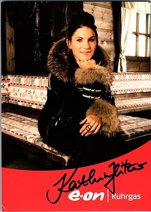 Seller image for Original Autogramm Kathrin Hitzer Biathlon /// Autograph signiert signed signee for sale by Antiquariat im Kaiserviertel | Wimbauer Buchversand