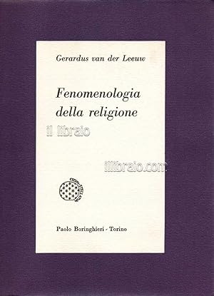 Fenomenologia della religione