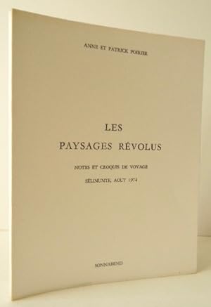 LES PAYSAGES REVOLUS. Notes et croquis de voyage. Sélinunte, Août 1974.