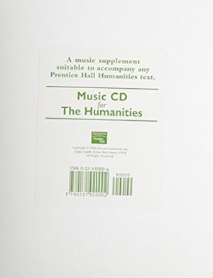 Image du vendeur pour Music for the Humanities CD by Pearson Education [CD-ROM ] mis en vente par booksXpress