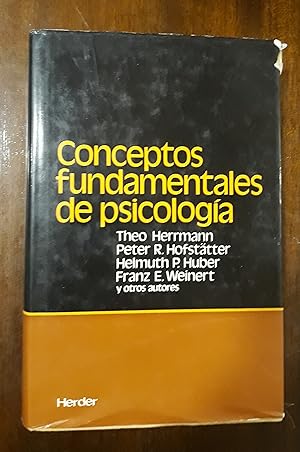 Conceptos fundamentales de psicología