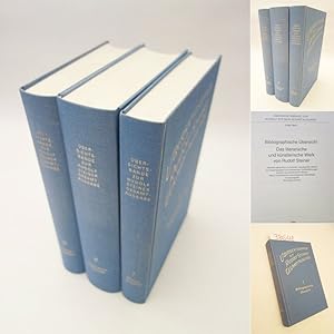 Übersichtsbände zur Rudolf Steiner Gesamtausgabe. Band I: Bibliographische Übersicht. Das literar...