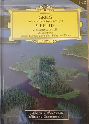 Image du vendeur pour SUITES DE PEER GYNT N 1 Y 2. CONCIERTO PARA VIOLIN. LIBRETO + 2 CDS. GRANDES OPERAS N 32. mis en vente par Libreria Lopez de Araujo