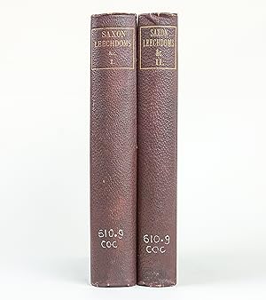 Seller image for LEECHDOMS, WORTCUNNING, AND STARCRAFT OF EARLY ENGLAND. Being A Collection of Documents, For the Most Part Never Before Printed, Illustrating the History of Science in the Country Before the Norman Conquest. (RERUM BRITANNICARUM MEDII AEVI SCRIPTORES, OR CHRONICLES AND MEMORIALS OF GREAT BRITAIN AND IRELAND DURING THE MIDDLE AGES). for sale by Minster Gate Bookshop (est. 1970)