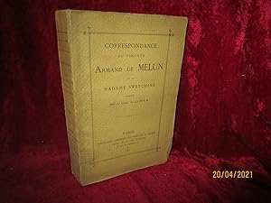 Seller image for CORRESPONDANCE du Vicomte Armand de MELUN et DE MADAME SWETCHINE for sale by LA FRANCE GALANTE