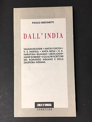 Seller image for Bertinetti Paolo. Dall'India. Linea d'ombra. 1995 for sale by Amarcord libri