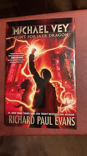 Michael Vey: Hunt For Jade Dragon. " Signed "