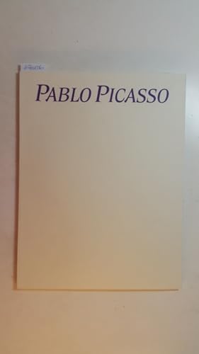 Image du vendeur pour Pablo Picasso : ausgew. Graphik 1905 - 1970 ; (anlssl. d. Ausstellung 'Pablo Picasso - Ausgew. Graphik 1905 - 1970' im Museum Folkwang Essen, 17. Mai - 12. Juli 1981) mis en vente par Gebrauchtbcherlogistik  H.J. Lauterbach