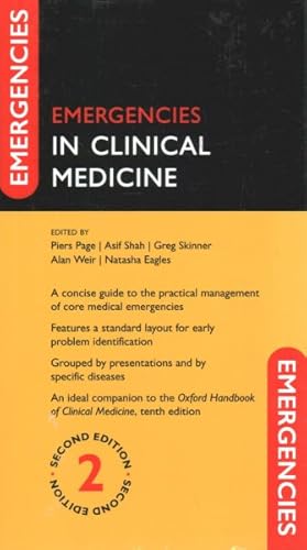 Seller image for Emergencies in Clinical Medicine for sale by GreatBookPricesUK