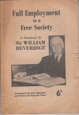 Bild des Verkufers fr Full Employment in a Free Society zum Verkauf von Robinson Street Books, IOBA