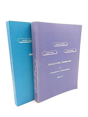 Immagine del venditore per Englische Seminare in Klassischer Homopathie; Band 1 und 2 (2 Bnde) venduto da Antiquariat Smock